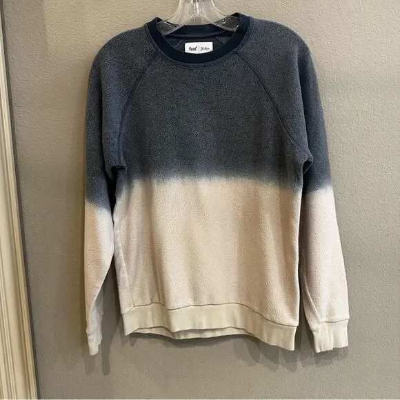FEAT x Helen Owen Blanket Blend Crewneck obre Sweatshirt - Picture 2 of 7